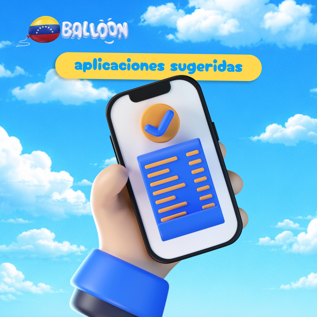 Apps de control sugeridas por Balloon