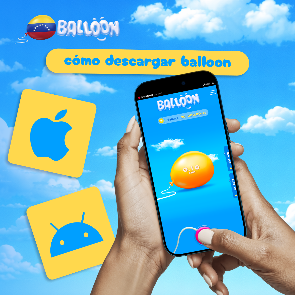 Guía oficial para descargar Balloon App