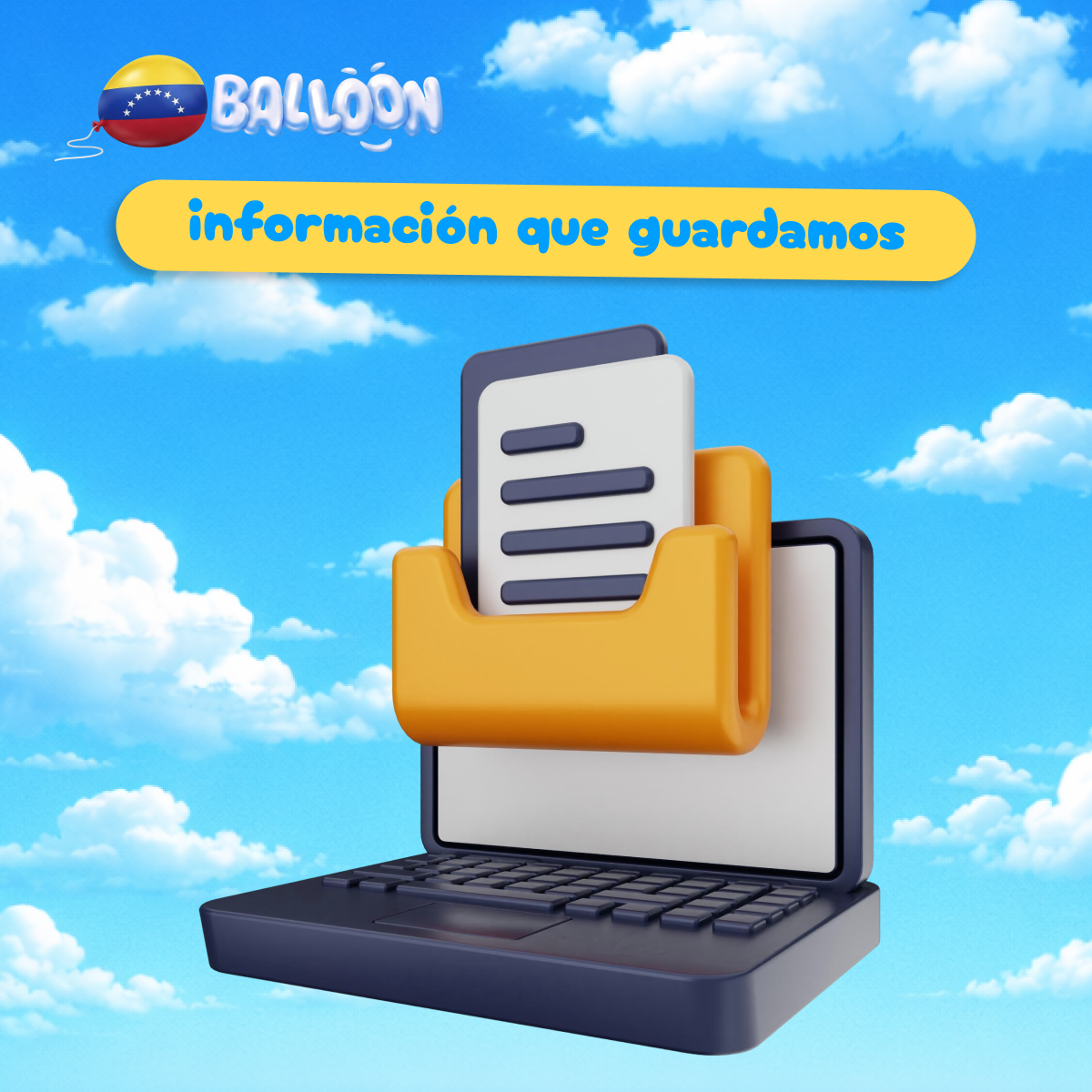 Datos personales que registra Balloon App
