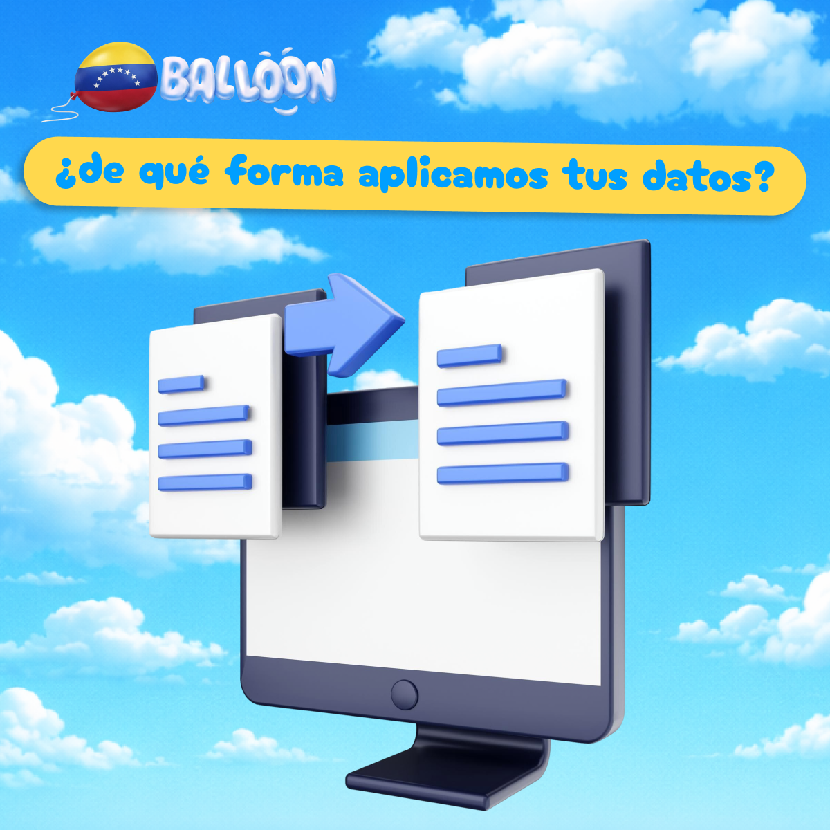 Uso Balloon de la información recopilada
